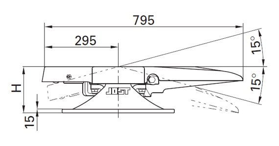 Седельно-сцепное устройство JSK 37C-250Z, шкворень 2"