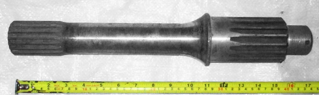 вал задний d=65мм, l=380мм (оао маз)