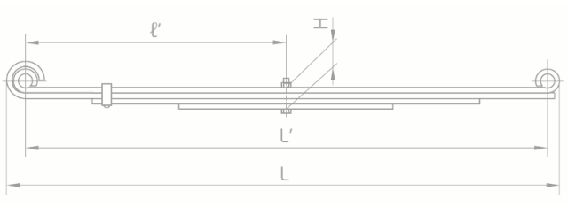 рессора передняя Газель