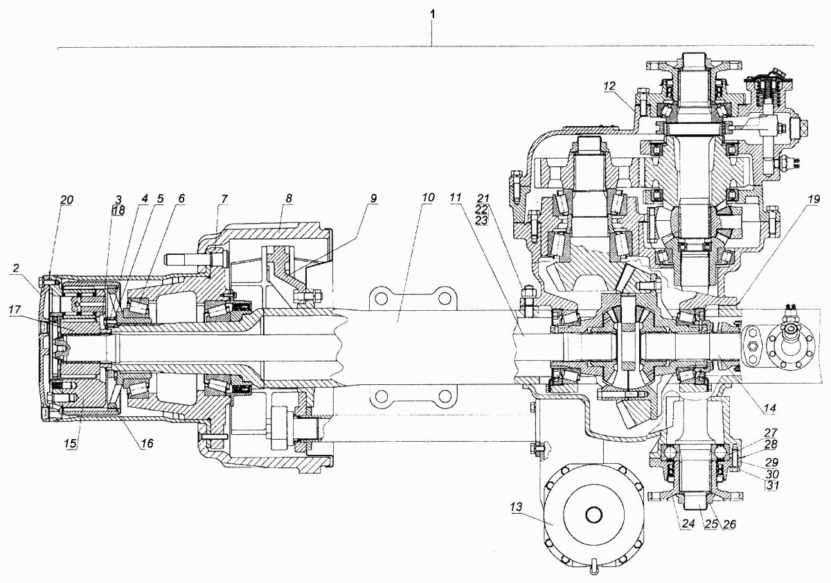 Камаз 6520 схема