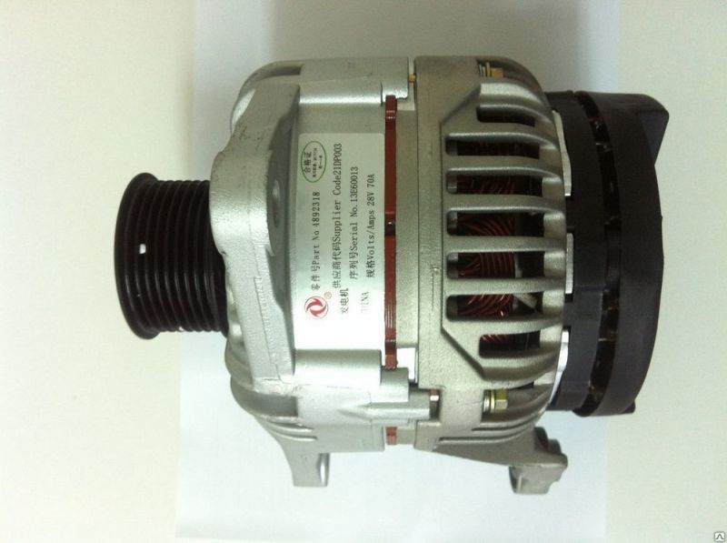 Генератор 28V 70A (6BT, EQB180,210)