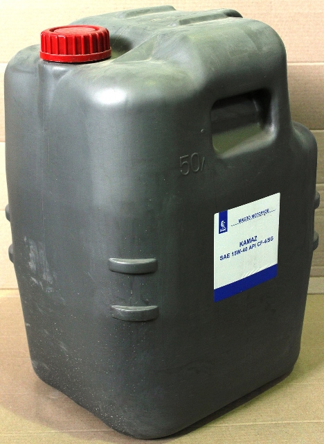 Масло KAMAZ ОПТИМУМ SAE 15W-40 API CI-4/SL, 50л (43 кг)