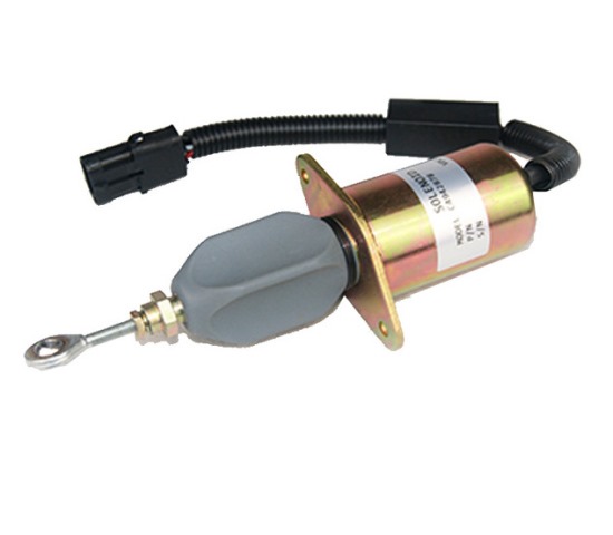 Соленоид ТНВД (круглые контакты) (Клапан отсечки) (6BT, 6CT, EQB210-20) DCEC