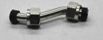 Трубка слива масла с компрессора (6ВТ) нижняя метал. L-110, M20/20