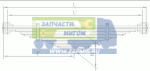 КрАЗ-251 рессора передняя с/ч -17 лист 251-2902012-02