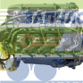 Двигатель КАМАЗ 740.622 280 л.с. Евро-4 740-622-1000400
